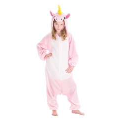 DEGUISEMENT LICORNE ROSE ENFANT TAILLE 10 ANS