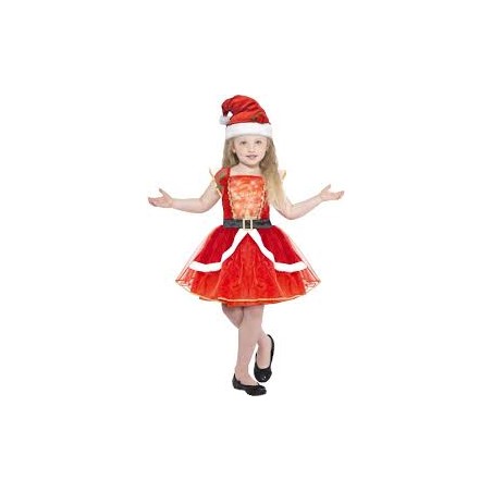 DEGUISEMENT MISS SANTA COSTUME TAILLE PLUS DE 12 ANS