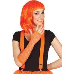 MITAINES RESILLES  FLUO ORANGE