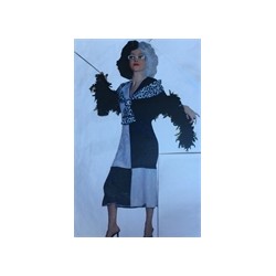 DEGUISEMENT CRUELLA TAILLE 38