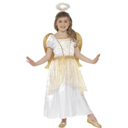 DEGUISEMENT ANGE PRINCESSE OR TAILLE 4/6 ANS