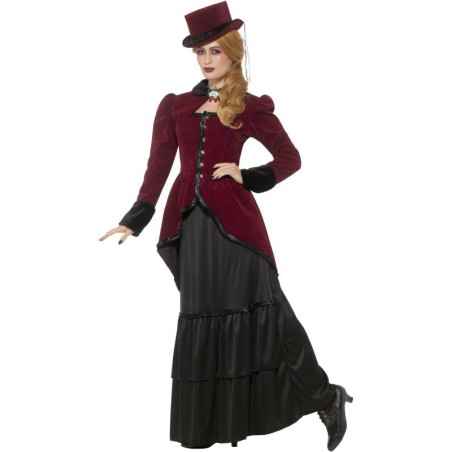 DEGUISEMENT VICTORIAN VAMPIRESSE TAILLE M