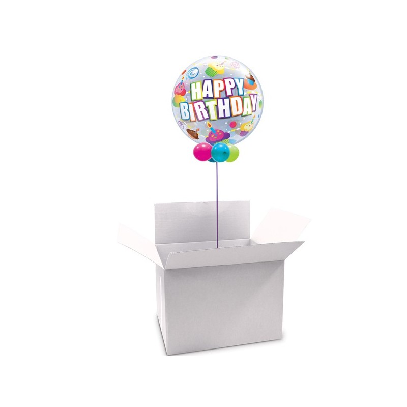 BOITE CARTON BLANC POUR BALLON 53 X 45 X 39 CM 