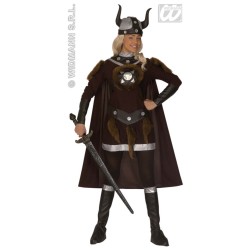 DEGUISEMENT VIKING MARRON FEMME TAILLE M