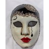 MASQUE  VENITIEN PIERROT ARGENT OU OR MASQUE  VENITIEN PIERROT ARGENT OU OR