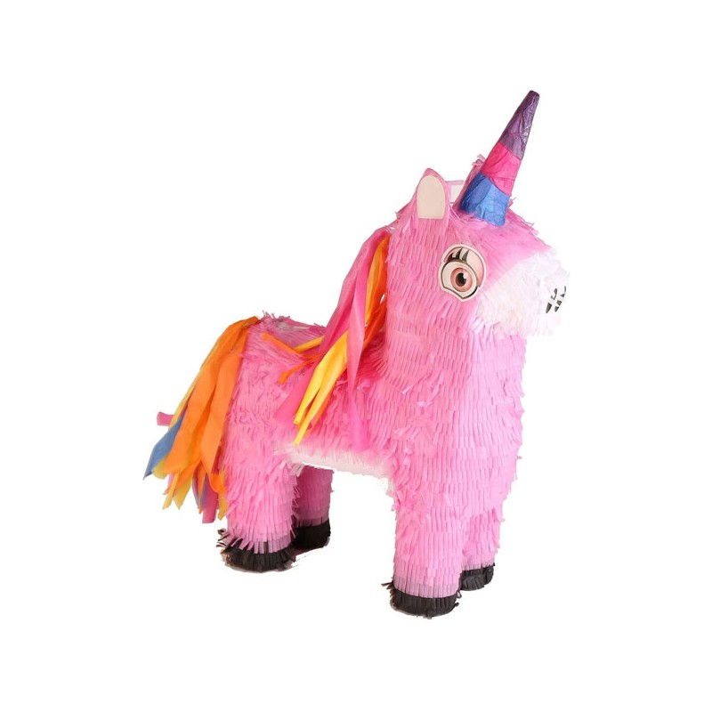 PINATA LICORNE ROSE 3D A TAPER