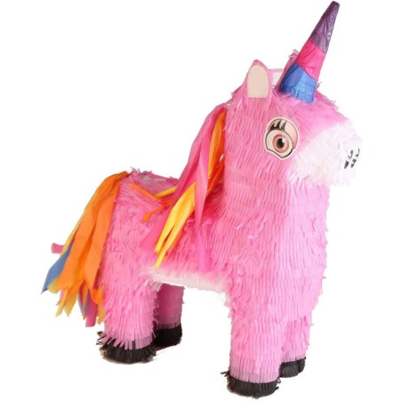 PINATA LICORNE ROSE 3D A TAPER