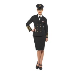 DEGUISEMENT NAVY OFFICIER FEMME TAILLE M