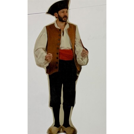 DEGUISEMENT PAYSAN BASILE VELOURS TAILLE M