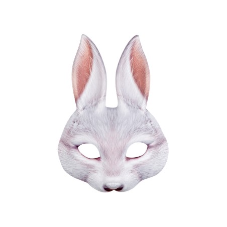 DEMI MASQUE LAPIN 