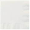20 SERVIETTES PAPIER 2 PLIS BLANC 33 X 33 CM 20 SERVIETTES PAPIER 2 PLIS BLANC 33 X 33 CM