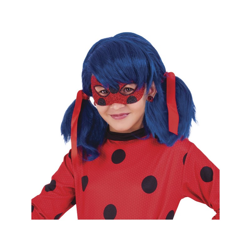 MASQUE OU LOUP PAILLETTE LADYBUG MIRACULOUS