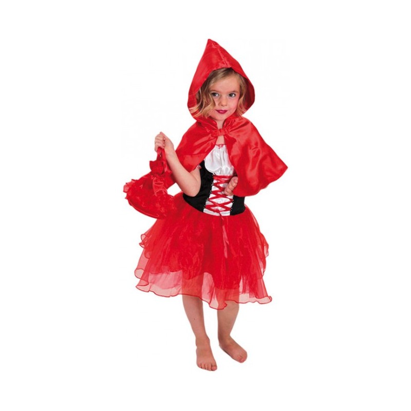 DEGUISEMENT CHAPERON ROUGE TAILLE 140 CM 10 ANS 