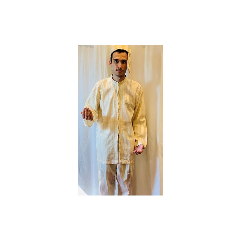 DEGUISEMENT ORIENTALE TAILLE M/L PANTALON/TUNIQUE/COIFFE DEGUISEMENT ORIENTALE TAILLE M/L PANTALON/TUNIQUE/COIFFE