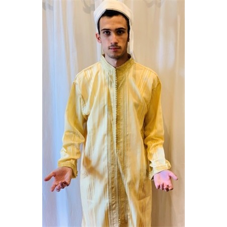 DEGUISEMENT ORIENTAL TAILLE M/L TUNIQUE LONGUE/PANTALON/COIFFE