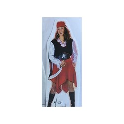 DEGUISEMENT PIRATE ROBE TAILLE 44