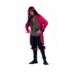 DEGUISEMENT PIRATE  VELOURS FILET TAILLE M