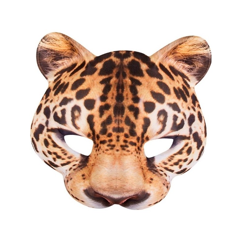 DEMI-MASQUE LEOPARD