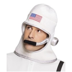 CASQUE ASTRONAUTE EN MOUSSE BLANC