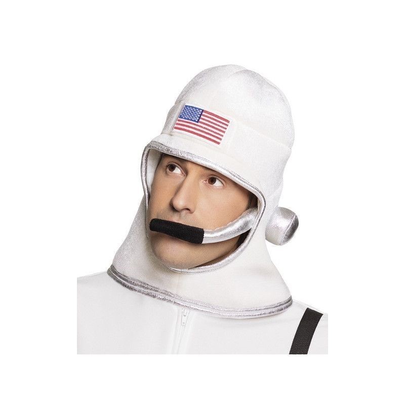 CASQUE ASTRONAUTE EN MOUSSE BLANC CASQUE ASTRONAUTE EN MOUSSE BLANC