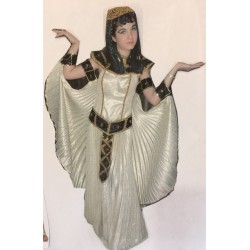 DEGUISEMENT EGYPTIENNE LUXE TAILLE L OR NOIR