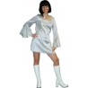 DEGUISEMENT ROBE/TOUR DE COU  DISCO DANCER TAILLE 38/40