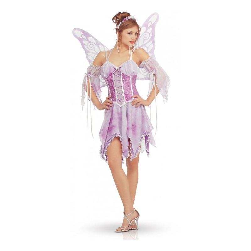 DEGUISEMENT PAPILLON MAUVE TAILLE XS