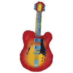 BALLON METALLIQUE GUITARE ELECTRIQUE 109 CM