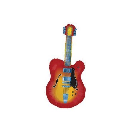 BALLON METALLIQUE GUITARE ELECTRIQUE 109 CM