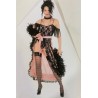 DEGUISEMENT MOULIN ROUGE ROSE ET NOIR TAILLE M