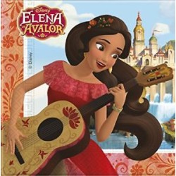 20 SERVIETTES ELENA D'AVALOR 33 X 33 CM