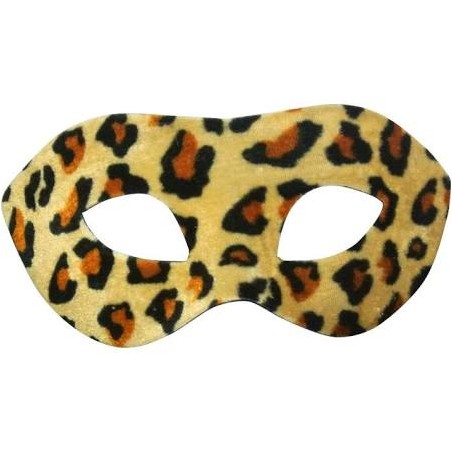 MASQUE LOUP VELOUR PANTHERE 