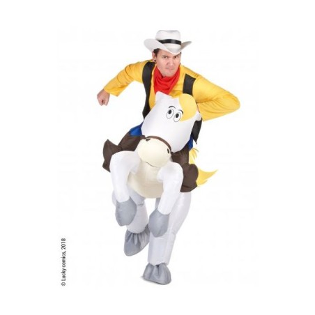 DEGUISEMENT GONFLABLE JOLLY JUMPER CHEVAL BLANC LUCKY LUKE