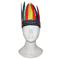 BANDEAU INDIEN PLUSIEURS PLUMES