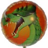 BALLON METALLIQUE ROND DRAGON 45 CM