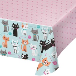 NAPPE PLASTIFIEE CHAT 137 X 259 CM