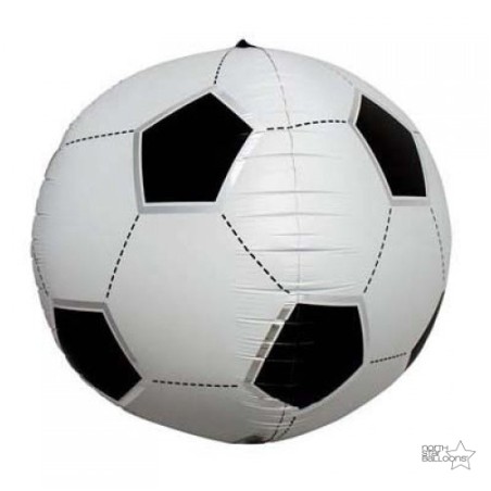 BALLON METALLIQUE ORBZ   BALLON DE FOOT 38 X 43 CM