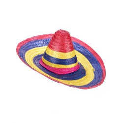 SOMBRERO MULTICOLORE 50 CM 