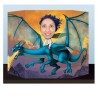 PASSE TETE CARTON POUR PHOTO DRAGON