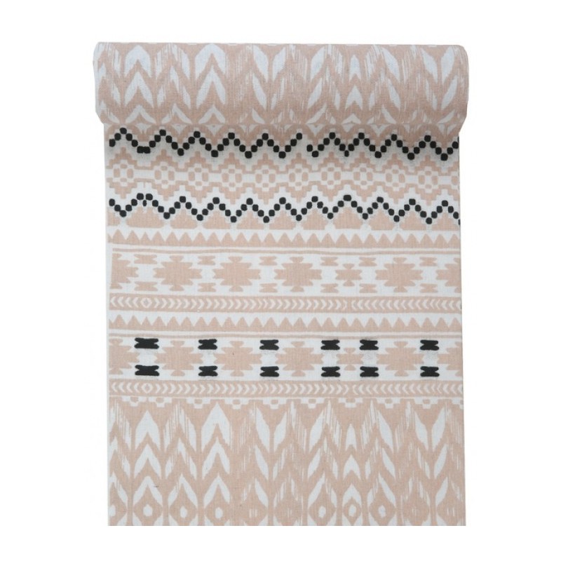 CHEMIN DE TABLE TISSUS ETHNIQUE 30 CM X 3 M CHEMIN DE TABLE TISSUS ETHNIQUE 30 CM X 3 M