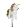 PINATA LICORNE  BLANCHE 3D A TAPER OU A TIRER