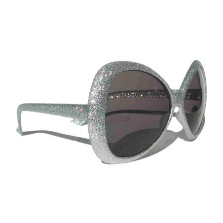 LUNETTES DISCO PAPILLON ARGENT