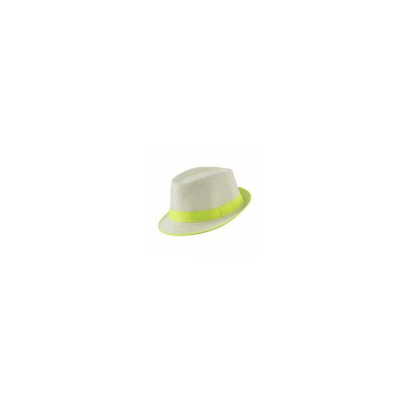 BORSALINO BANDEAU JAUNE FLUO