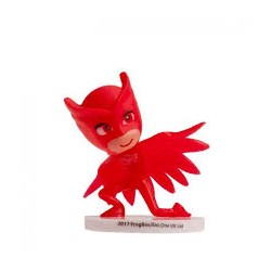 FIGURINE PLASTIQUE PJMASK BIBOU ROUGE 6 CM