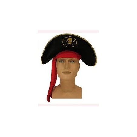 CHAPEAU PIRATE TETE DE MORT