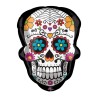 BALLON FORME TETE DE MORT DAY OF THE DEAD 45 X 60 CM