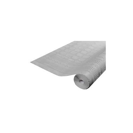 NAPPE DAMASSE GRIS 1,20 X 6 M 