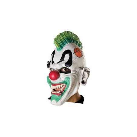 MASQUE CLOWN PUNK CRETE VERTE 