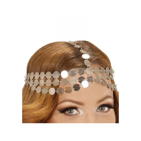 COIFFE PIECES DE MONNAIE ARGENT 