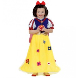 DEGUISEMENT PRINCESSE ROBE JAUNE TAILLE 98 CM